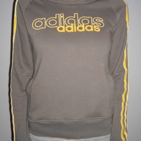 Khaki mikina Adidas