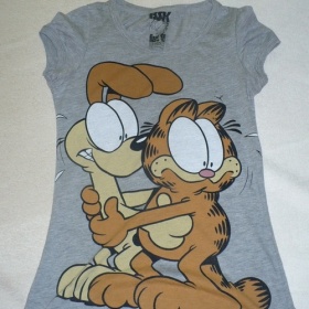 Moderní tričko Garfield, zn. Bershka - foto č. 1