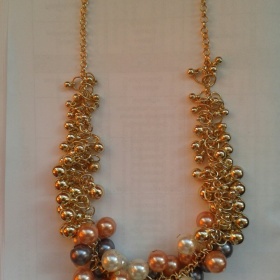 Perličkový barevný náhrdelník Fashion Jewlery