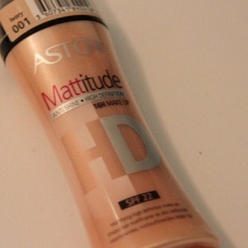 Makeup a báze Astor Mattitude HD odstín 001