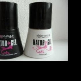 UV gel Natur a Natur finish